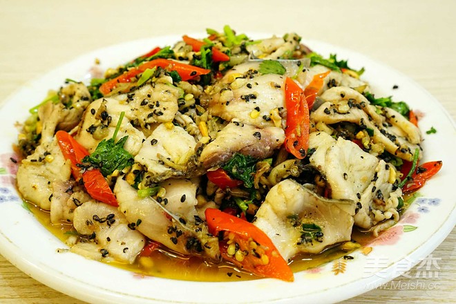 Fried Fish Fillet with Sesame Seeds recipe