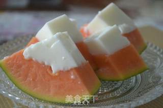 Papaya Milk Jelly recipe