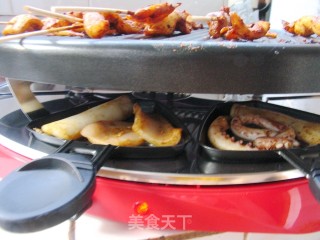 【hengbo Electric Grill Trial Report】——spicy Grilled Squid recipe