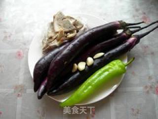 Stir-fried Eggplant with Hot Peppers recipe