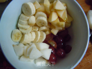 [fruit and Vegetable Salad] An Afternoon Dessert Suitable for Pregnant Women and Children recipe