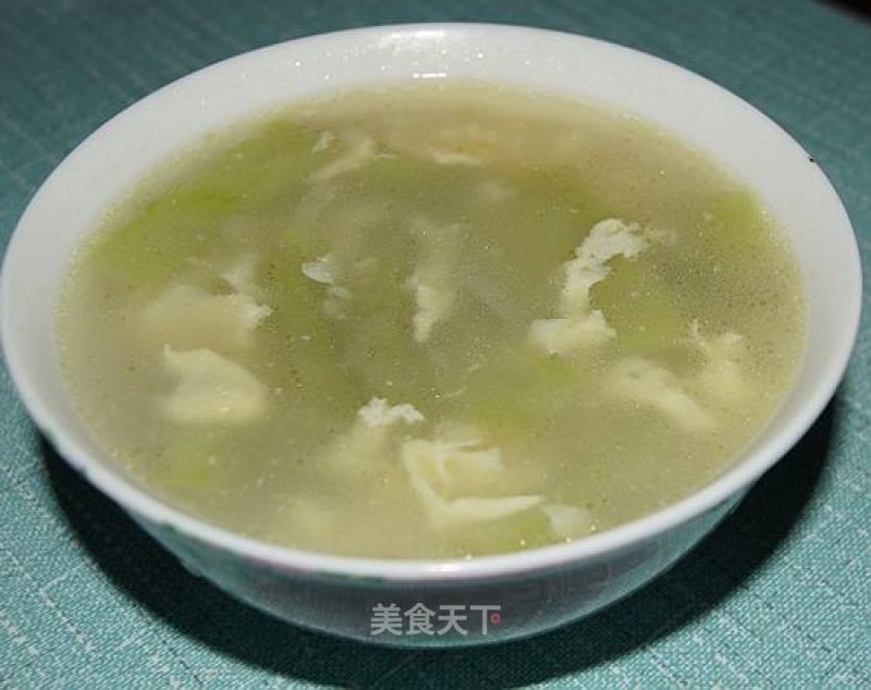 Loofah Egg Soup recipe