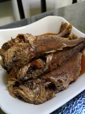 Crispy Braised Small Yellow Croaker recipe