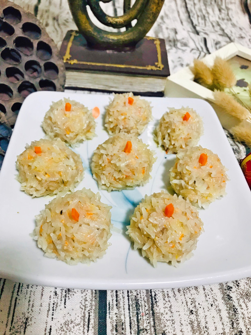 Glutinous Rice Meatballs recipe