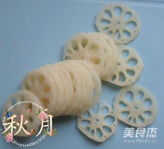 Rouge Lotus Root Slices recipe