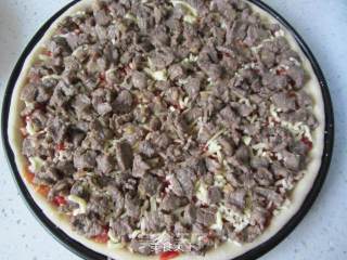 Beef Thin Bottom Pizza recipe