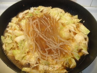 Winter Cabbage-stewed Cabbage Vermicelli recipe