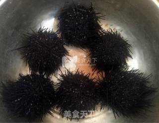 Sea Urchin Steamed Egg recipe