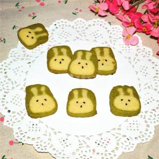 Matcha Bunny Cookies recipe