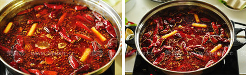 Pork Ribs Spicy Hot Pot recipe