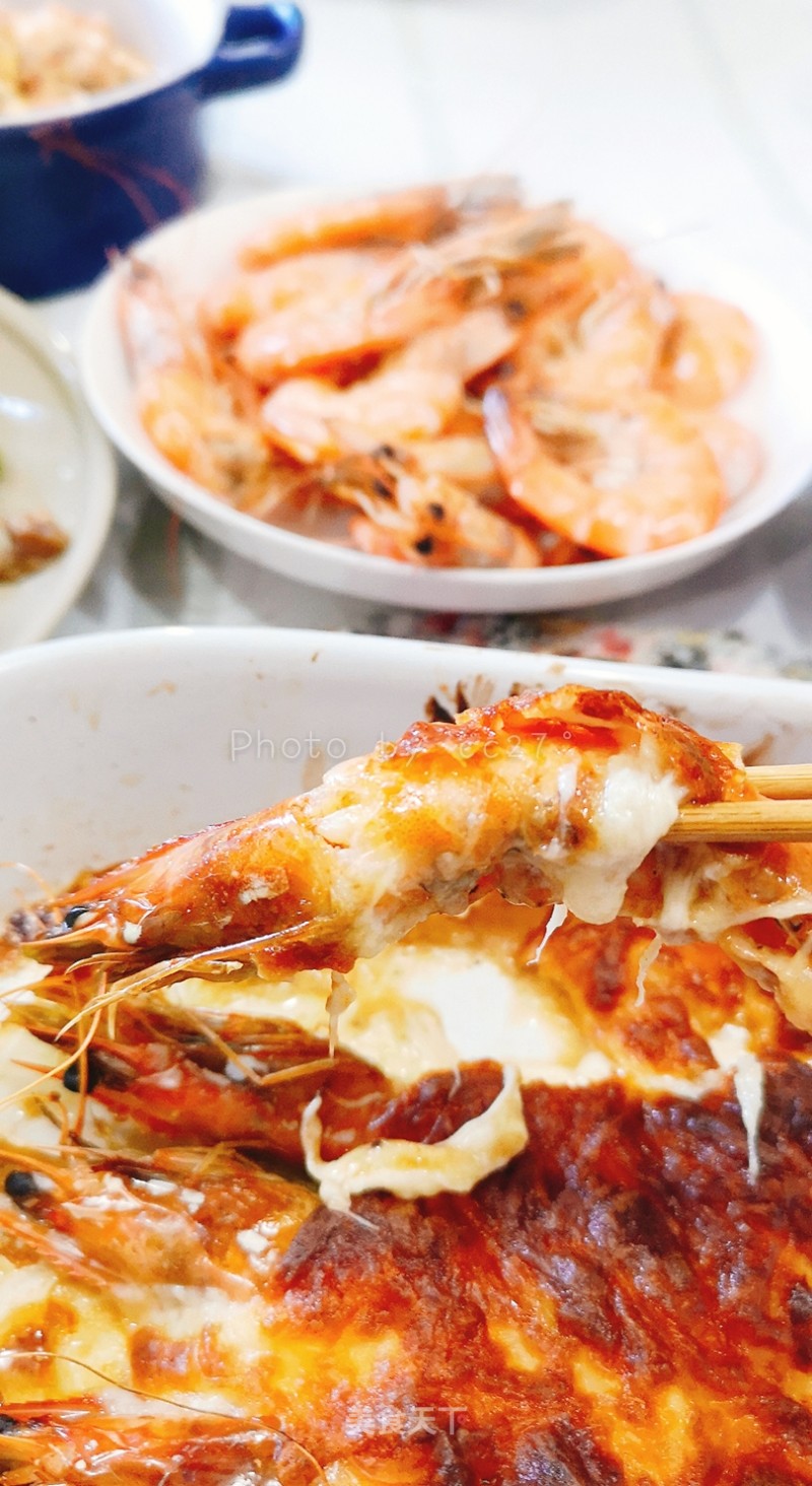 Baked Shrimp with Cheese