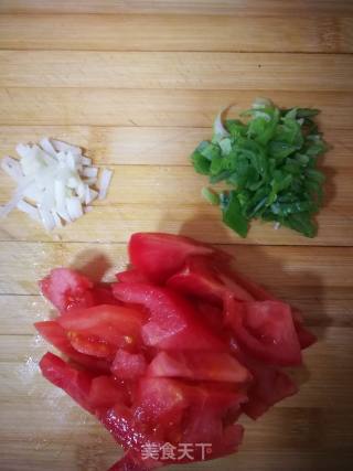 <quick and Easy to Cook Vegetarian Dishes> ~ Tomato Scrambled Eggs recipe