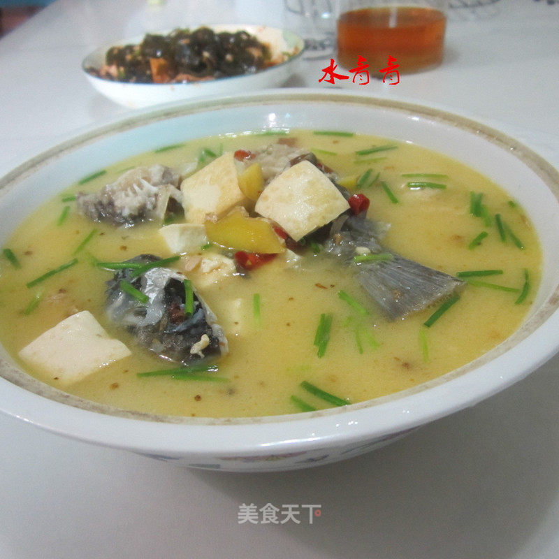White Pepper Tofu Fish Soup recipe