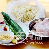 Hot and Sour Cold Noodles recipe