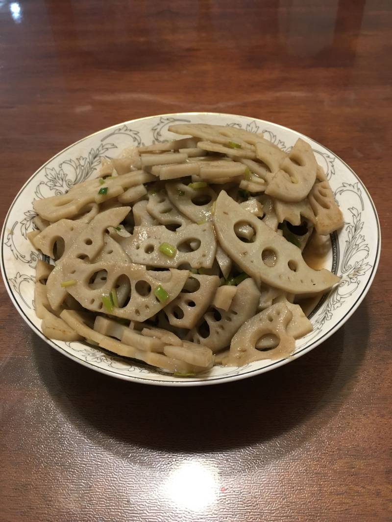 Sweet and Sour Lotus Root Slices recipe
