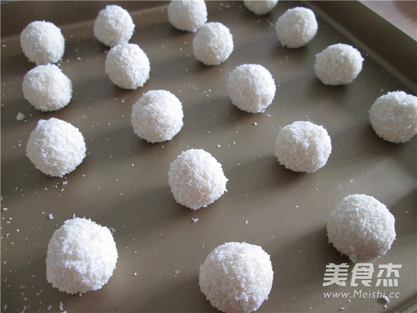 Egg White Coconut Balls recipe