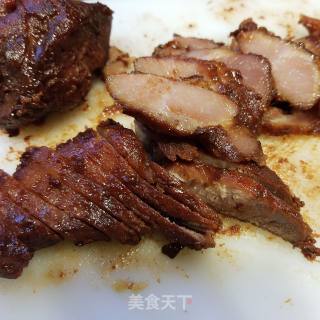 Barbecued Pork with Honey Sauce recipe
