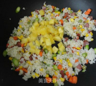 Pineapple Fried Rice recipe