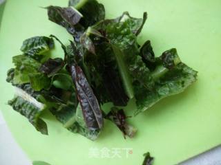 Canned Tempeh Fish Mixed with Lettuce Leaves recipe