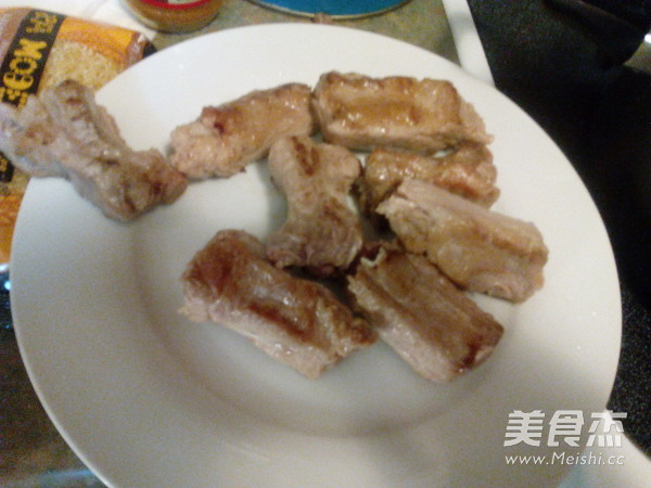 Braised Pork Ribs with Corn Beans recipe