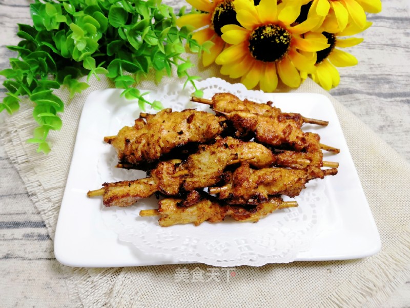 Fried Chicken Skewers recipe