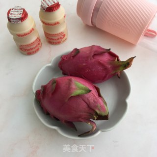 Dragon Fruit Yakult recipe