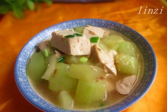 Cucumber Stewed Tofu recipe