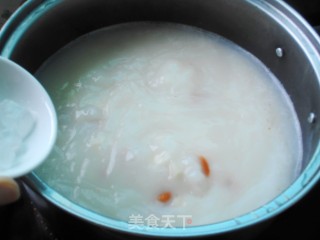 Coconut Milk Horseshoe Refreshing recipe