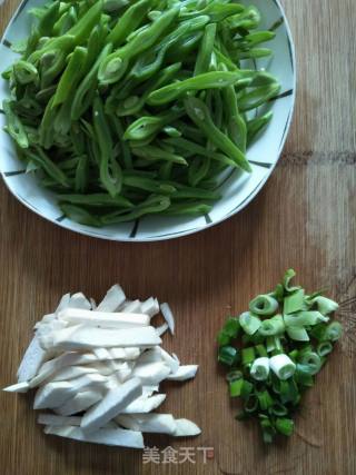 Fried Lentils with Eryngii Mushrooms recipe