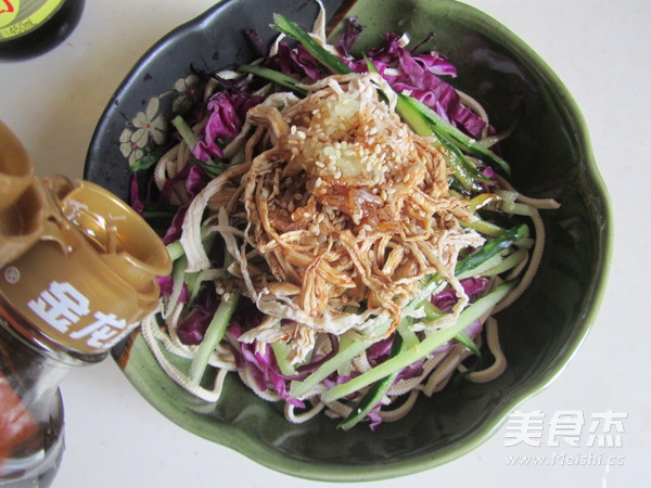 Shredded Shredded Chicken Mixed with Bean Curd recipe