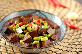 Duck Blood Edamame recipe