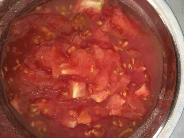 Tomato Beef Porridge Baby Food Supplement recipe