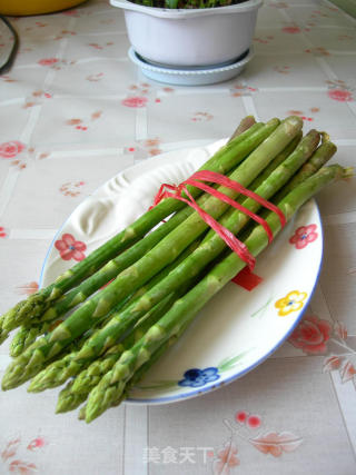 Asparagus Mixed with Shrimp recipe