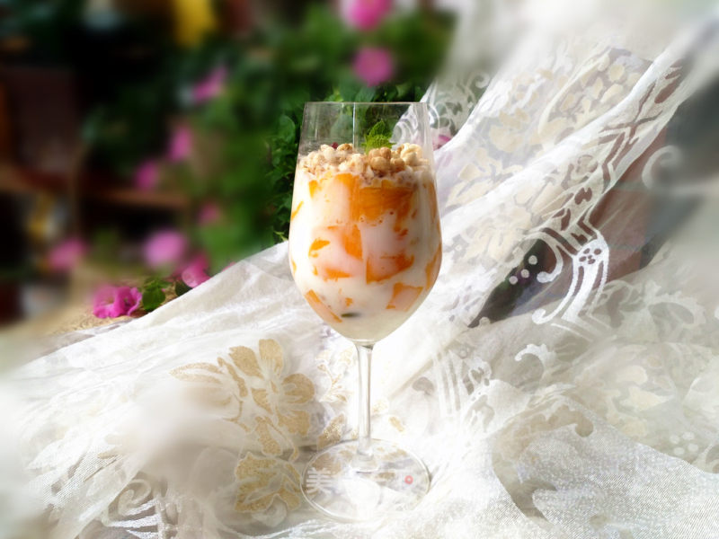 Mango Oatmeal Yogurt recipe