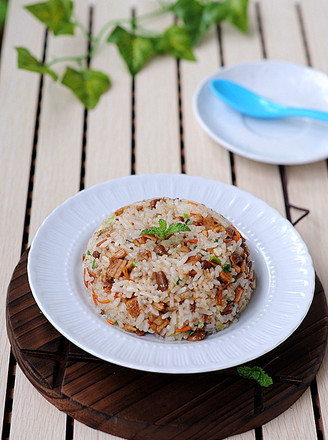 Fried Rice with Cordyceps Flower Pork Sauce recipe