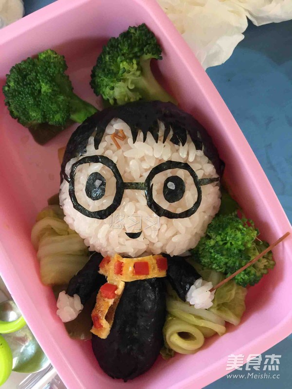 Harry Potter Cartoon Bento recipe