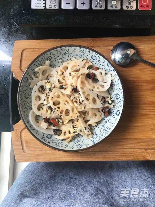 Hot and Sour Lotus Root Slices (cold) recipe