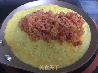 Fragrant Japanese Omelette Rice recipe