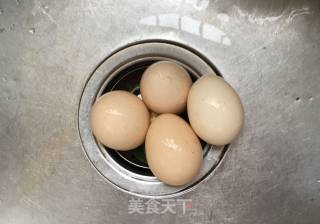 Minced Garlic Fried Egg with Cucumber recipe