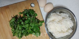 Fried Rice with Wolfberry Bud and Egg recipe