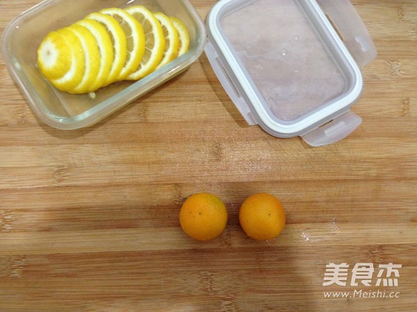 Kumquat Lemon Tea recipe