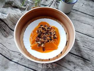 Steamed Pumpkin with Soy Sauce recipe