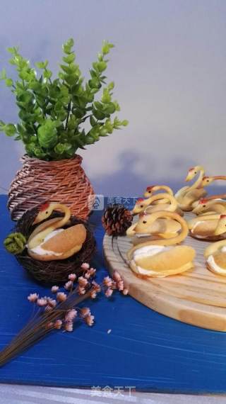 #aca烤明星大赛# Meimei Da Swan Puffs recipe