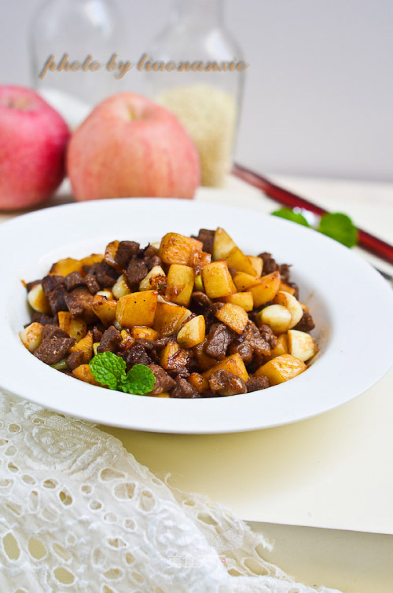 Apple Beef recipe
