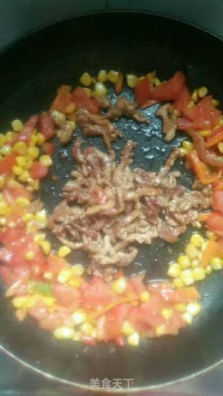 Black Pepper Beef Tenderloin Noodle recipe