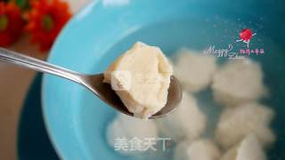 Spinach Soup with Chicken Balls recipe