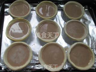 Chocolate Whole Egg Tart recipe