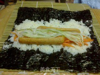 Dormitory Version of Simple Sushi recipe