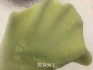 Matcha Honey Bean Towel Roll recipe