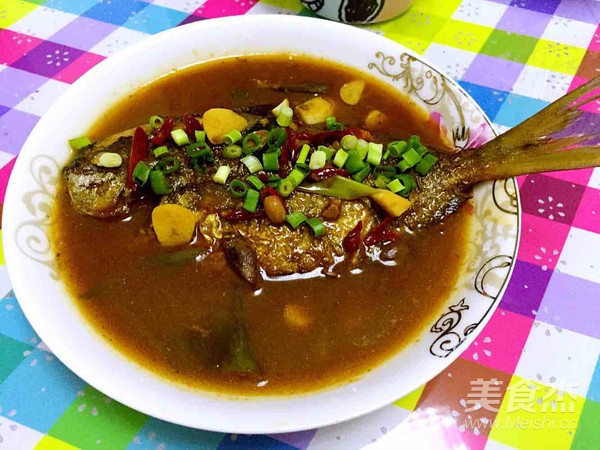 Braised Pomfret recipe